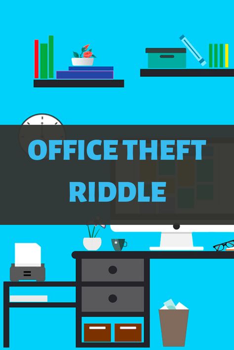 We come back with a new brain game. We bring you a riddle with answer to train the mind: Office theft riddle. Your mission will be to get the code to access the company’s secret data. Pay attention to everything we tell you before starting to solve the mystery. The answer is at the bottom of the post. Office Riddles With Answers, Mind Games Puzzles, Road Trip Entertainment, Riddle Puzzles, Mind Puzzles, Brain Game, Brain Puzzles, Appreciation Ideas, Brain Training Games