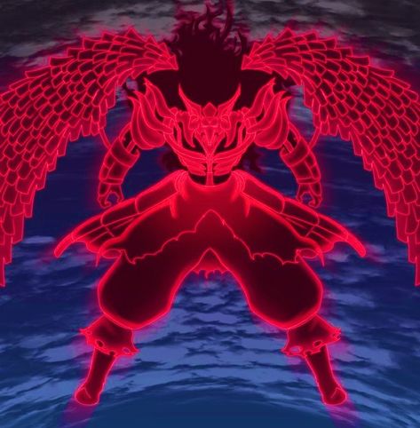 Red Susanoo, Naruto Powers, Red Hood Comic, Side Character, Susanoo Naruto, Comic Book Layout, Mangekyou Sharingan, Naruto And Sasuke Wallpaper, Anime Ninja