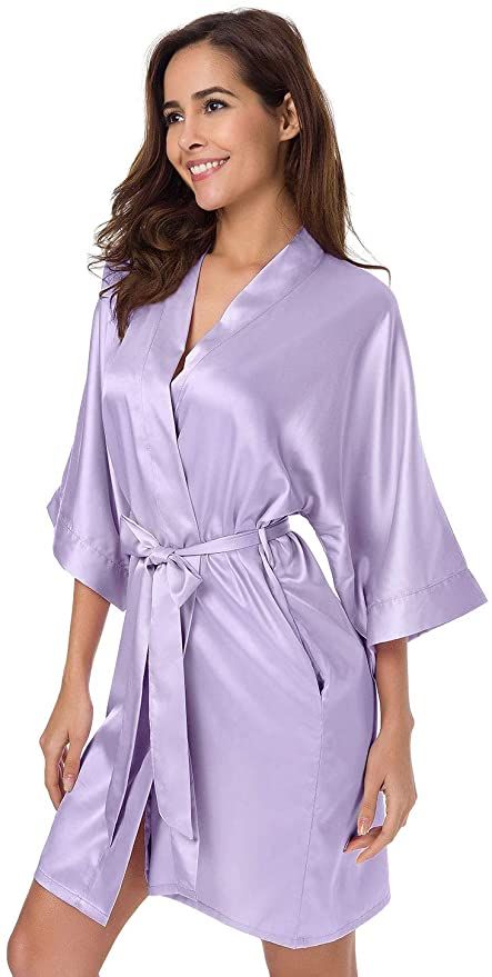 Moda Kimono, Bridesmaid Kimono, Satin Robes, Silk Dressing Gown, Silk Satin Fabric, Silk Kimono Robe, Silk Robe, Womens Kimono, Long Kimono