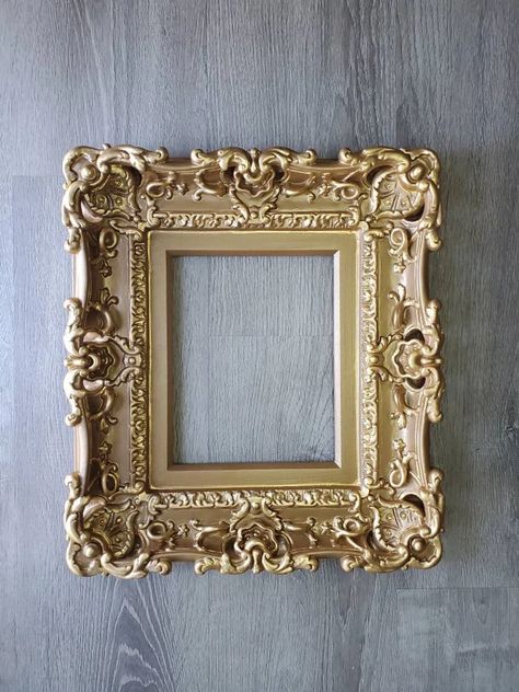 8x10 Brown Frame Baroque Style Picture Frame Art Frames | Etsy Vintage Ornate Frame, Frame Art Wall, Ornate Picture Frame, Victorian Picture Frames, Wedding Frame Gift, Traditional Picture Frames, Ornate Picture Frames, Brown Picture Frames, Baroque Frames