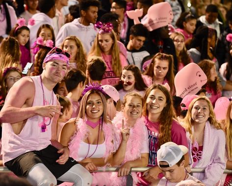 Pink Out Jeans, Pink Out Basketball Game, Basketball Game Posters, Pink Football Game, Basketball Game Outfits, Pink Out Football Game Outfits, Girls Basketball Clothes, Pink Out Football Game, Basketball Girls Outfits