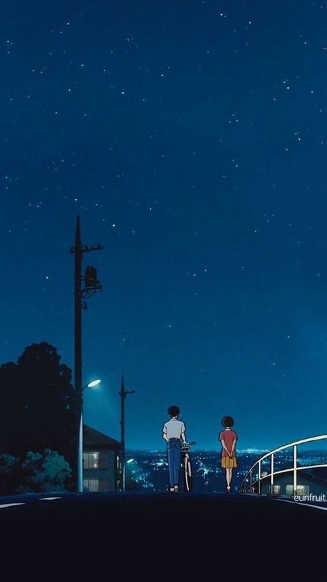 Anime Lofi, Ed Wallpaper, Wallpaper Seni, Sejarah Kuno, Wallpaper Estetika, Ghibli Artwork, Night Walk, Japon Illustration, Studio Ghibli Art