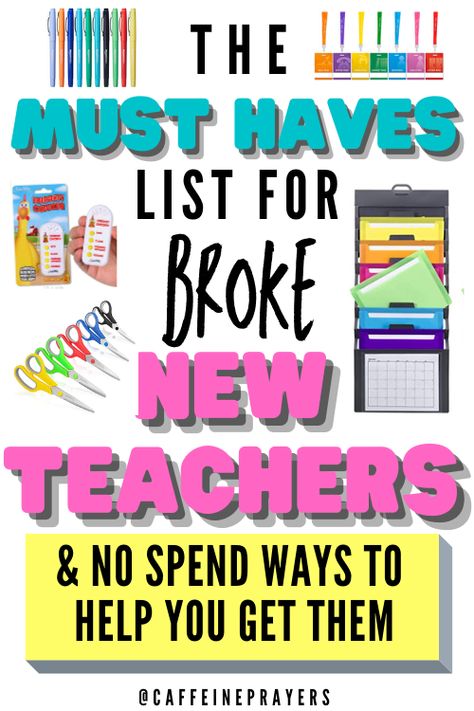 Classroom Needs List Teachers, Teacher Must Haves High School, New Teacher Must Haves, Amazon Teacher Must Haves, Teacher Supplies List, Classroom Supplies List, Elementary School Supplies, Teacher Wish List, Teacher Classroom Supplies