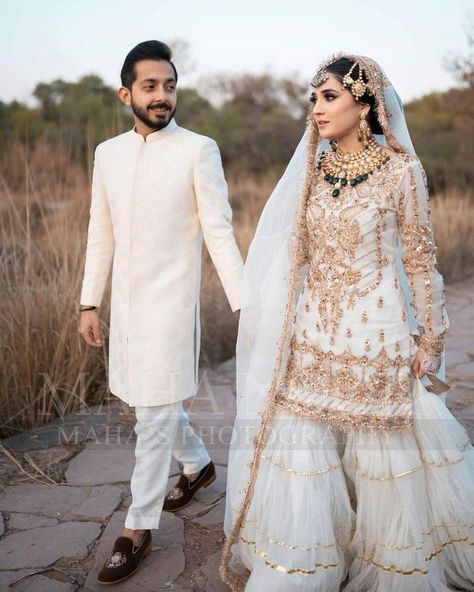 Pakistani Nikkah Bride, Weading Dress, Dulhan Makeup, Nikah Outfit, Nikah Dress, Red Bridal Dress, Nikkah Dress, Asian Bridal Dresses, Latest Bridal Dresses