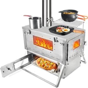 Wood Stove Oven, Tent Wood Stove, Bbq Chimney, Wood Walker, Wood Tent, Camping Oven, Best Camping Stove, Hot Tent, Cooking Grill