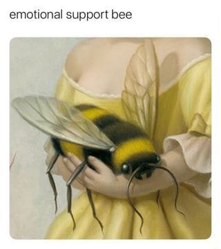 Bee Art, Arte Inspo, Emotional Support, Photo Profil, Art Inspo, Cute Drawings, Beautiful Art, Cute Art, Funny Animals