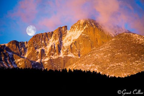 Longs Peak photo by Grant Collier Colorado Fourteeners, Longs Peak Colorado, Colorado Hikes, Rocky Mountains Colorado, Longs Peak, Rocky Mountain National Park Colorado, Mountains Colorado, Colorado Photography, Living In Colorado