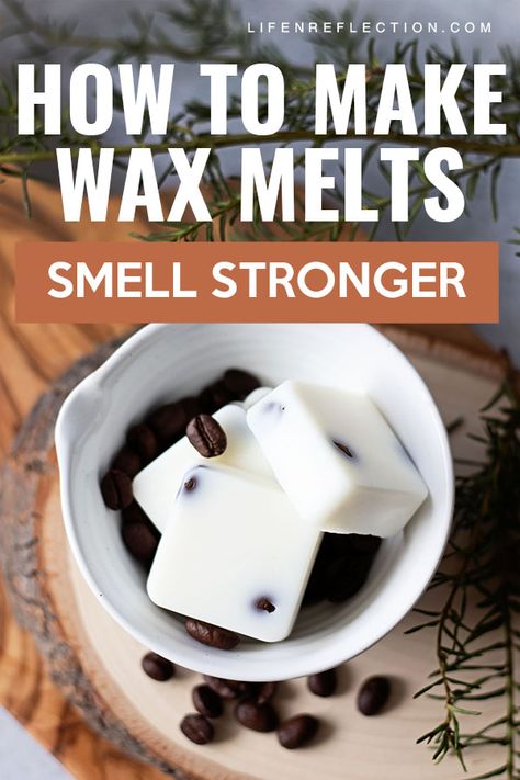 Homemade Coffee Candles, Diy Candle Wax Melts, Soy Wax Melts Diy, Coffee Wax Melts, Make Wax Melts, Homemade Wax Melts, Diy Food Candles, Wax Melts Recipes, Diy Wax Melts