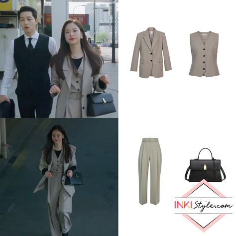 'Vincenzo' Episodes 17-20 Fashion: Jeon Yeo-Bin As Hong Cha-Young #kdrama #kdramafashion #koreandrama #koreanfashion #jeonyeobin Celebrity Kdrama Outfits, Kdrama Outfits, Vincenzo Kdrama, Young Outfit, Celebrity Kdrama, Outfit Korean Style, Office Outfits Women, Woman Suit Fashion, Great Fashion