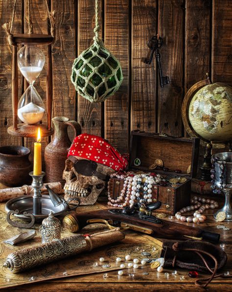 Shipwreck Aesthetic Decor, Pirate Core Decor, Pirate Room Aesthetic, Pirate Aesthetic Room, Pirate Bar Ideas, Shipwreck Aesthetic, Modern Pirate Aesthetic, Pirate Cabin, Pirate Tavern