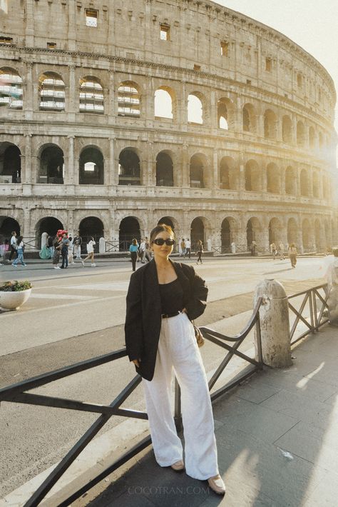 Rome in a Day: (Rome 1 Day Itinerary & Tips) How to See the Eternal City's Highlights in Just 24 Hours Rome Day Outfits, Vatican City Outfit Winter, Rome Aesthetic Outfit Fall, Rome Italy Outfits October, Outfits For Rome In February, Roma Style Outfits, Rome February Outfit, Autumn Rome Outfits, Rome In Fall Outfits