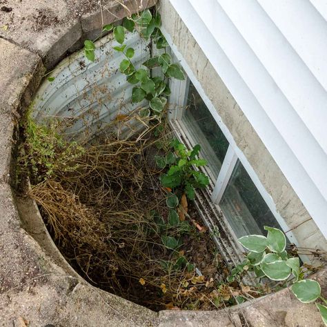 Basement Window Well Covers, Under Deck Roofing, Basement Window Well, Well Covers, Leaking Basement, Window Well Cover, Basement Window, Flooded Basement, Egress Window