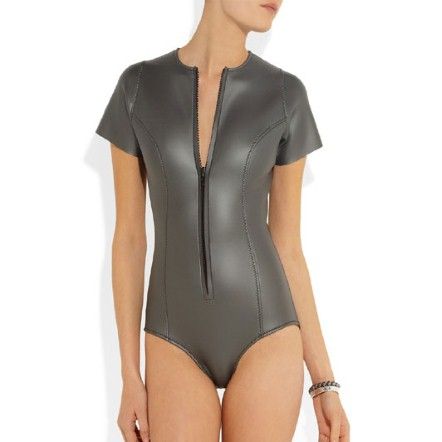 LisaMarieFernandez Neoprene Swimsuits, Bond Girl, Scuba Girl, Womens Wetsuit, Lisa Marie Fernandez, Girl Silhouette, Dark Outfits, Water Sport, Swimsuit Shops