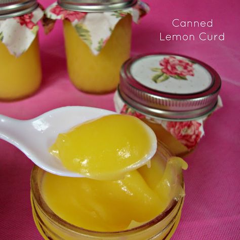 Homemade Brownie Mix, Canning Food Preservation, Lemon Curd Recipe, Canned Food Storage, Homemade Nutella, Lemon Bread, Curd Recipe, Canned Fruit, Jam And Jelly