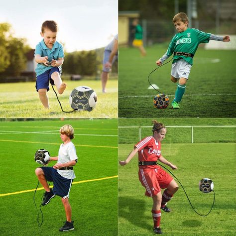 Soccer kicking trainer. Helps with Shooting, passing, receiving and throw-ins. It also can hold ball sizes from 3-5. Volleyball Training Equipment, Soccer Trainer, Football Trainer, Volleyball Training, Soccer Practice, Training Kit, Kids Soccer, Football Training, Play Soccer