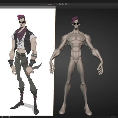 Stylized Male Character, Arcane Anatomy, Stylized Character Concept Art, Character Concept Art Sheet, Stylized Reference, Stylized Character Design, Stylized Hands, Stylized Body, Stylized Anatomy