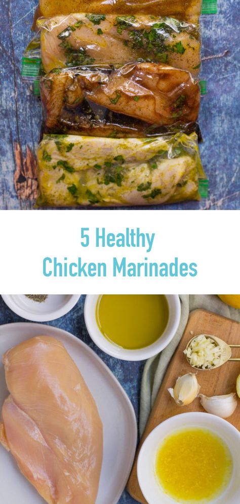 Meal Prepping Chicken, Healthy Chicken Marinades, Healthy Marinades, The Clean Eating Couple, Healthy Chicken Marinade, Clean Eating Couple, Chicken Breast Marinade, Easy Chicken Marinade, Pesto Recipes