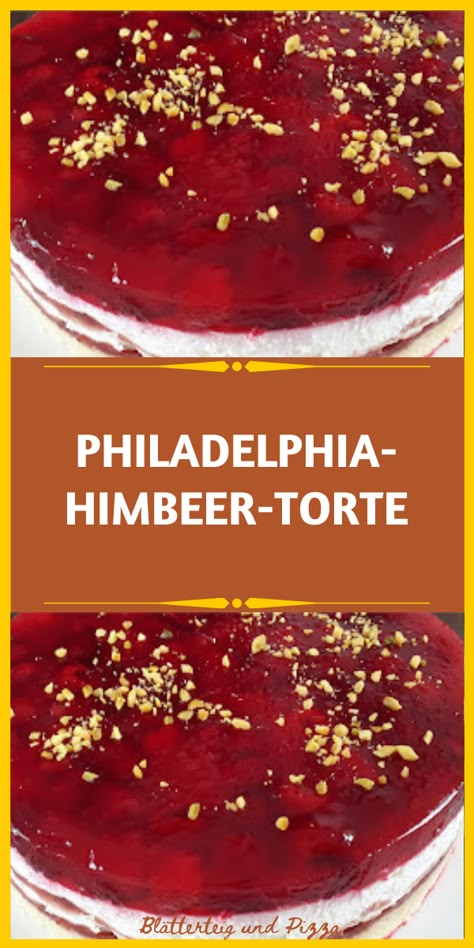 Philadelphia Torte, Philadelphia, Chili, Pizza, Pizzas