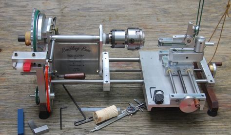 Custom Rambling Rose Engine & Ornamental Lathe Benchtop Milling Machine, Engine Lathe, Diy Lathe, Ornamental Wood, Small Lathe, Rambling Rose, Routeur Cnc, Lathe Accessories, Wood Turning Lathe