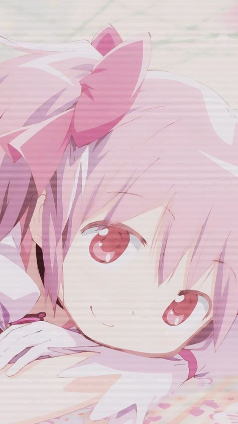 Madoka Magica Wallpaper, Madoka Magica Madoka, Magica Madoka, Cat Emoji, Iphone Wallpaper Kawaii, Band Wallpapers, Iphone Homescreen Wallpaper, Puella Magi, Wallpaper Animes