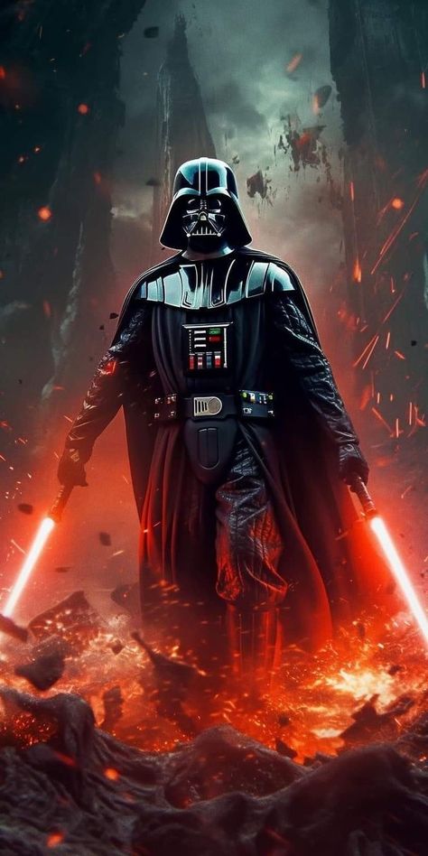 Vader Wallpaper, Darth Vader Wallpaper, Dark Vader, Star Wars Painting, Anakin Vader, Star Wars Background, Star Wars Character, Star Wars Sith, Star Wars Characters Pictures