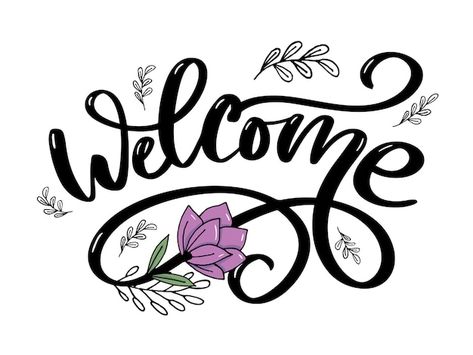 Welcome Font, Welcome Back Letter, Alfabet Font, Welcome Quotes, Welcome Pictures, Welcome Words, Welcome Images, Banner Drawing, School Creative