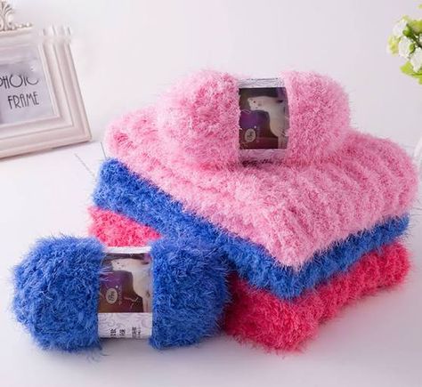 4PCS Mink Wool yarn, Coral Fleece Yarn, Woven Coarse Yarn, Fluffy Yarn, Knitting Yarn, Crochet Yarn, Baby Yarn, Stuffed Toy, Fluffy Blanket. | Google Shopping Crochet Sweater Baby, Hand Knitting Diy, Fluffy Yarn, Fluffy Blanket, Dream Catcher Boho, Cashmere Yarn, Fluffy Blankets, Blanket Yarn, Mohair Wool