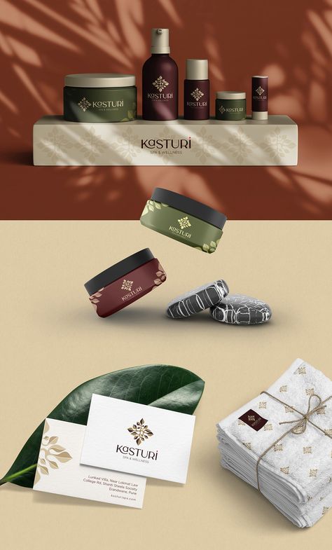 Spa Products Packaging, Body Care Packaging Design, Spa Brand Identity, Spa Branding Design, Spa Identity, Spa Graphic Design, Spa Packaging, Skin Care Branding Design, Skin Care Branding