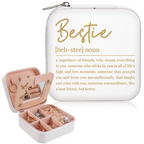 PRICES MAY VARY. BEST FRIEND GIFTS FOR WOMEN: If you need to show your love to your best friend/bestie, our Friend jewelry box is a lovely present that touches her heart and makes her laugh out loud. Suitable for Gifts for Friends Female, Best Friend Gifts, Gifts for Best Friend, Gift for Best Friend Woman, Gift for Best Friend, Bff Gifts for Women, Best Friend Gifts for Women , Friendship Gift, Thoughtful Best Friend Gifts. BEST FRIEND BIRTHDAY GIFTS FOR WOMEN OR ON ANY OCCASION: Imagine your b Long Distance Friendship Gifts, Soul Sisters Gifts, Gigi Gift, Women Friendship, Gifts For Grandma, Women Friends, Birthday Gifts For Grandma, Unique Gifts For Mom, Friend Bff