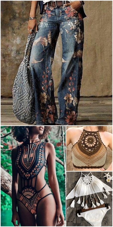 Best Leggings For Women, Stile Boho Chic, Look Boho Chic, Shabby Chic Clothes, Mode Hippie, Bohemian Style Clothing, Navajo Style, Estilo Hippie, Mode Chic