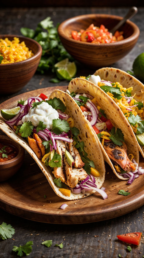 Mexican Street Food Photography, Taco Restaurant Photography, Chicken Tacos Recipe Shredded, Tacos Street, Chicken Street Tacos, Spicy Chicken Tacos, Chicken Tacos Recipe, Street Taco, Breakfast Taco