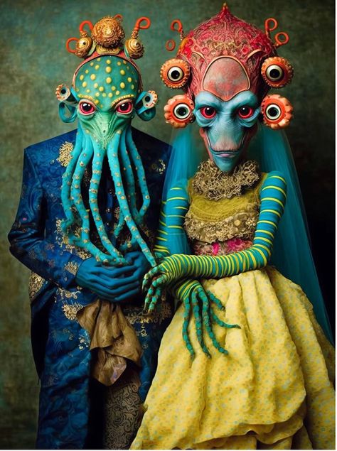 Couple Artwork, Alien Encounters, The Aliens, Jigsaw Puzzles 1000, Arte Alien, Christmas Puzzle, Ecole Art, Kids Gift Guide, Small Pictures