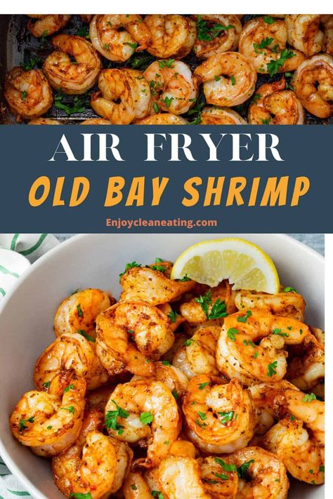 Air Fryer Old Bay Shrimp Recipe Gorgeous Appetizers, Appetizers For Game Night, Shrimp In Air Fryer, Old Bay Shrimp, New Air Fryer Recipes, Air Fryer Recipes Snacks, Air Fryer Fish, Air Fryer Recipe, Air Fryer Oven Recipes