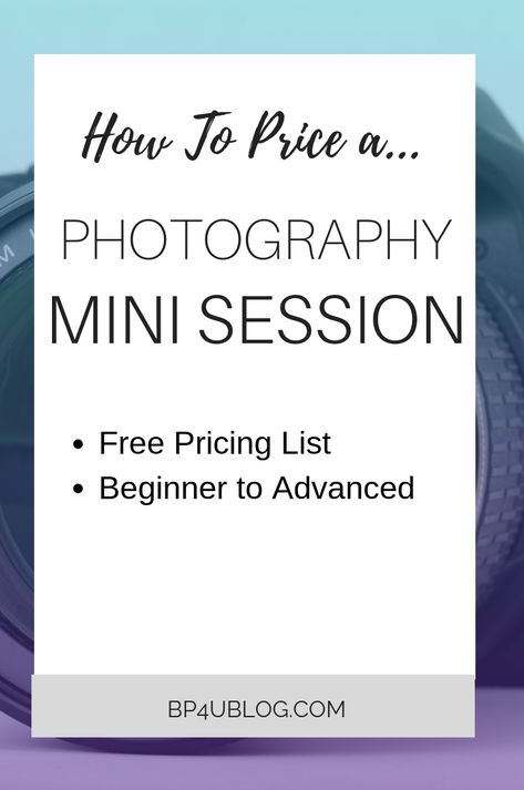 How to price a photography mini session. Get a free pricing list. We go over photography mini session pricing for beginners all the way to advanced. Check out our free pricing guide over on the blog! Mini Session Pricing, Photography Business Pricing, Pricing List, Pricing Guide Photography, Digital Photography Lessons, Mini Photo Sessions, Photography Mini Sessions, Camera Car, Nikon D5200