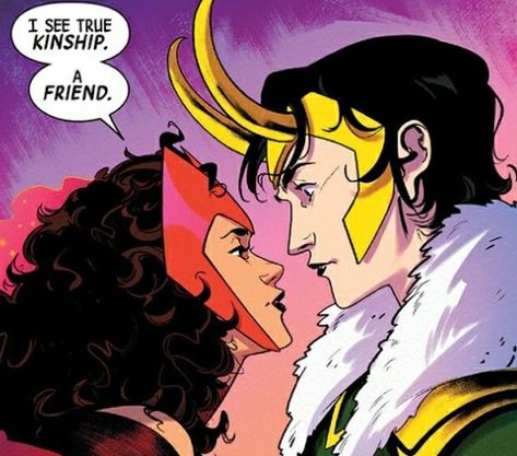 Wanda and Loki Loki And Wanda, God Of Mischief, Wanda Maximoff, Loki Laufeyson, Marvel Jokes, Scarlet Witch, Loki, Marvel Dc, Scarlet