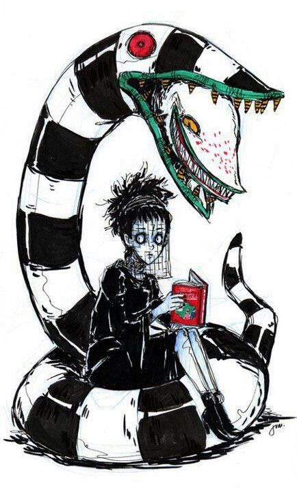 Lydia Tim Burton Tattoo, Tim Burton Characters, Tim Burton Style, Tim Burton Art, Tim Burton Films, Tim Burton Movie, Arte Obscura, Arte Sketchbook, Arte Horror