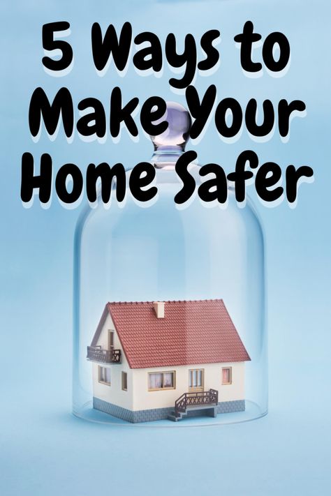 5 Ways to Make Your Home Safer #homeandliving #safety #homesecurity #stayhome House Safety Tips, Home Safe Ideas, House Protection, Garage Projects, Safety Plan, Window Safety, Home Safety Tips, Slider Window, Window Bars