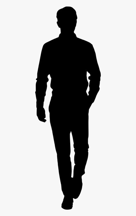 Walking Confident, Silhouette Line Art, Walking Silhouette, Person Png, Person Silhouette, Person Walking, People Png, Walking Man, Walking People