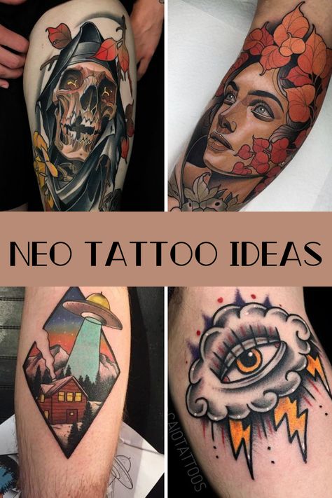 Have You Seen A Neo Traditional Tattoo Design? - TattooGlee Neo Traditional Tattoo Drawings, Neo Traditional Tattoo Men, New School Tattoo Designs For Men, Neo Traditional Tattoo Sleeve Men, Small Neo Traditional Tattoo, Traditional Tattoo Torso, Neo Traditional Design, Neo Traditional Tattoos Black, American Neo Traditional Tattoo