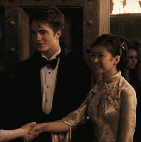 Cho Chang X Cedric, Cho X Cedric, Harry Potter 7th Year, Cho Chang And Cedric Diggory, Cho And Cedric, Cedric And Cho, Katie Leung, Harry Potter Couples, Cho Chang