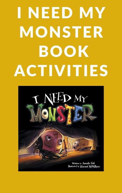 I Need My Monster and you need these I Need My Monster book activities to use with students to build literacy skills. #ineedmymonster #bookactivities #GrowingBookbyBook I Need My Monster Craft, I Need My Monster Activities, Create Your Own Monster, Predicting Activities, Best Toddler Books, October Classroom, Monster Activities, Storytime Ideas, Monster Book