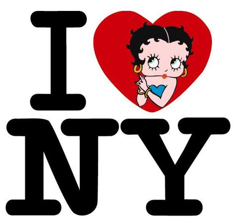 I Heart New York, Betty Boop Posters, New York Poster, Betty Boop Pictures, Dorm Posters, I Love Ny, Photo Wall Collage, I ❤ Ny, New Images