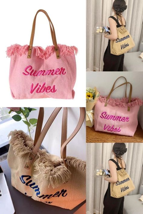 Summer Vibes Letter Embroidery Tassel Vacation Beach Purse Weekender Bags Swim Holiday Tote Bag Canvas Boho Handbag only $22.99 in ByGoods.com 
#Tassel #Purse #Weekender #Bags #Swim #Holiday #Tote #Bag #Canvas #Boho #Handbag Beach Purse, Boho Handbag, Holiday Tote Bag, Weekender Bags, Boho Handbags, Retro Watches, Straw Tote Bag, Lingerie For Men, Swimming Bag