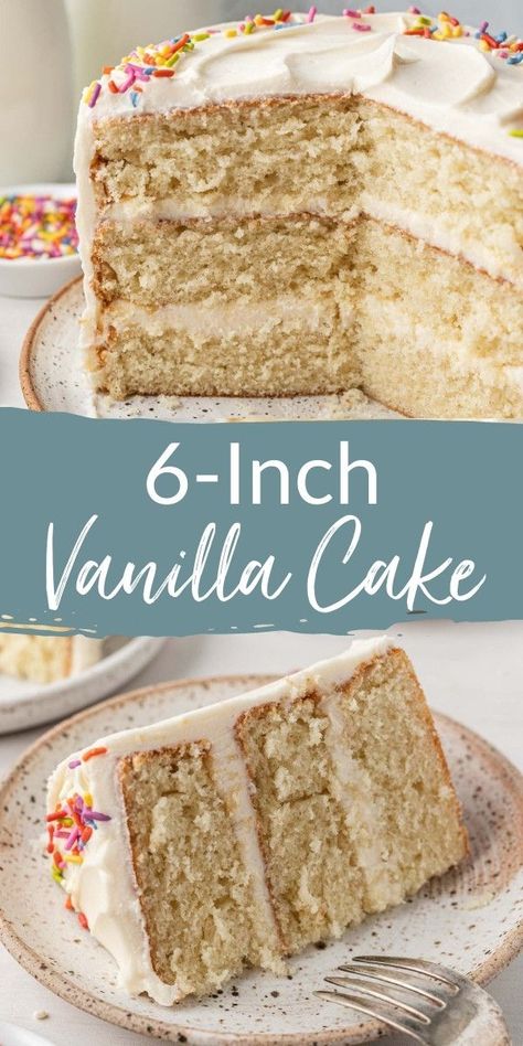 6in Vanilla Cake Recipe, Vanilla Cake 6 Inch, 6 Inch 3 Layer Vanilla Cake Recipe, 6 Inch Smash Cake Recipe, 5 Inch Cake Recipe, 6in Cake Recipe, 6 Inch Vanilla Cake Recipe, 6 Inch Vanilla Cake, 6 Inch Cake Recipe