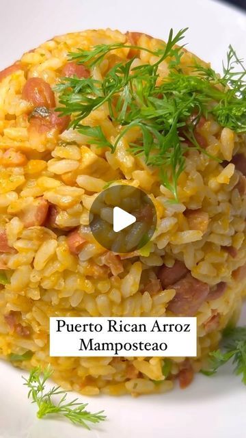 Jannese | Easy Latin Recipes on Instagram: "Puerto Rican Arroz Mamposteao | Visit DelishDlites.com for the full recipe!" Puerto Rican Easy Recipes, Arroz Mamposteao Puerto Rico, Dominican Food Recipes, Easy Puerto Rican Recipes, Puerto Rican Recipes Rice, Arroz Mamposteao, Latino Recipes, Latin Recipes, Dominican Food