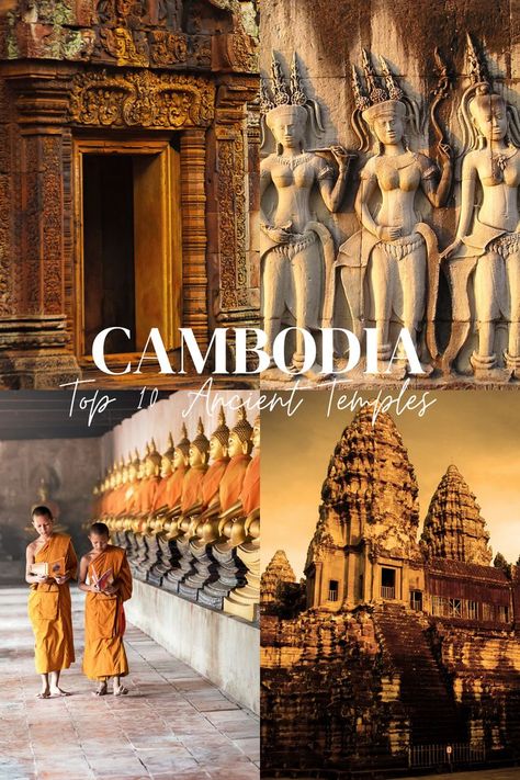 You can take great Cambodia travel photography at its famous temples: Angkor Wat, Siem Riep,... For a travel guide, consult this travel bucket list for a divine Cambodia photography adventure. Siem Riep Cambodia, Cambodia Aesthetic, Cambodia Photography, Cambodia Itinerary, Drunken Master, Travel Cambodia, Coffee Book, Angkor Wat Cambodia, Asia Trip