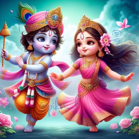 #Radha #Krishna #god Cartoon Radha Krishna, Cartoon 3d, Good Morning Friends Quotes, Radhe Radhe, Krishna Painting, Morning Friends, Cute Krishna, Krishna Wallpaper, Shree Krishna