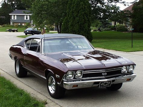 Black Cherry SS Chevelle | by V8 Power 68 Chevelle Ss, Ss Chevelle, 68 Chevelle, 57 Chevy Trucks, Chevy Chevelle Ss, Old Muscle Cars, Hot Rods Cars Muscle, Chevrolet Chevelle Ss, Vintage Muscle Cars