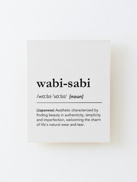 Wabi-Sabi Design principle definition wall art. Wabi-sabi dictionary art. Wabisabi, japanese words, japan, #lagunaklein #wabisabi #japan, inspirational, japanese home decor, wabi-sabi home decor ideas, wabi-sabi wall art, decor ideas for modern home, minimalist home decor ideas. Imperfection, Simplicity, Authenticity, Tranquility, Rustic beauty, Patina, Timeless elegance, Minimalism, Natural wear and tear, Aged beauty, Zen aesthetics, Weathered charm, Embracing imperfection Wabi Sabi Drawing, Painting Knowledge, Wabi Sabi Tattoo, Wabi Sabi Definition, Japanese Terms, Aesthetics Interior Design, Poetry Examples, Embracing Imperfection, Minimalist Home Decor Ideas