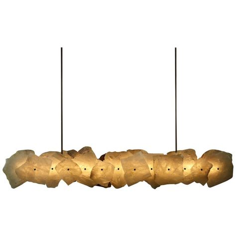 Christopher Boots Chandelier / Pendant - Petra Ii From Australian Modern Brass, Quartz Christopher Boots, Chandelier Pendant, Linear Pendant, Linear Chandelier, Aged Brass, Chandelier Pendant Lights, Chandeliers And Pendants, Modern Chandelier, Belleza Natural